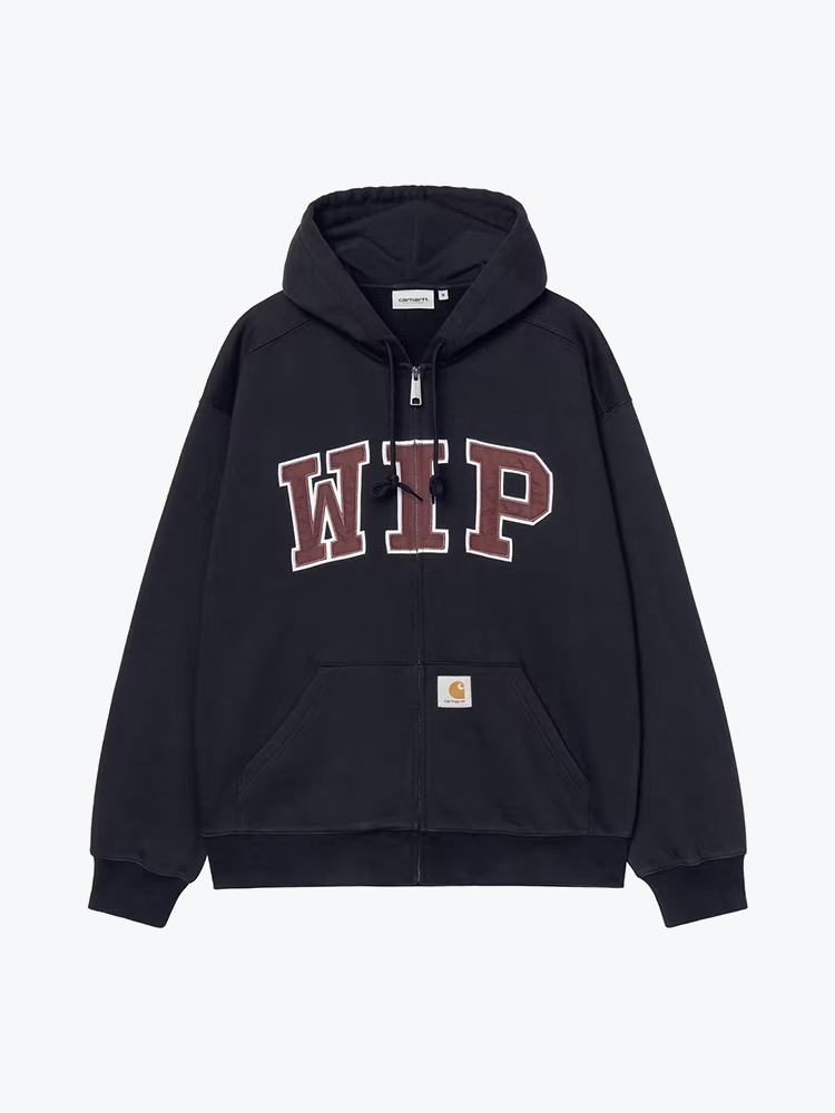 Carhartt WIP Carhartt WIP - Hooded WIP Sweat Jacket Dark Navy - Jassen - Heren Blauw Jassen