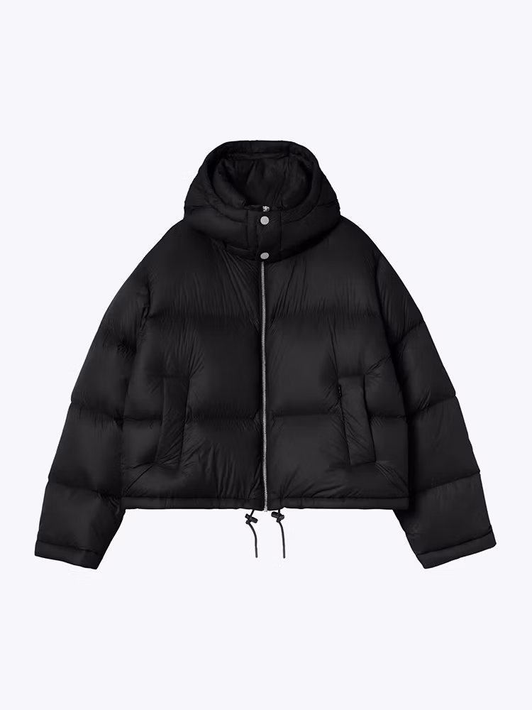 Carhartt WIP Carhartt WIP - W' Haydon Jacket Black / Shady Grey - Jassen - Dames Zwart Jassen
