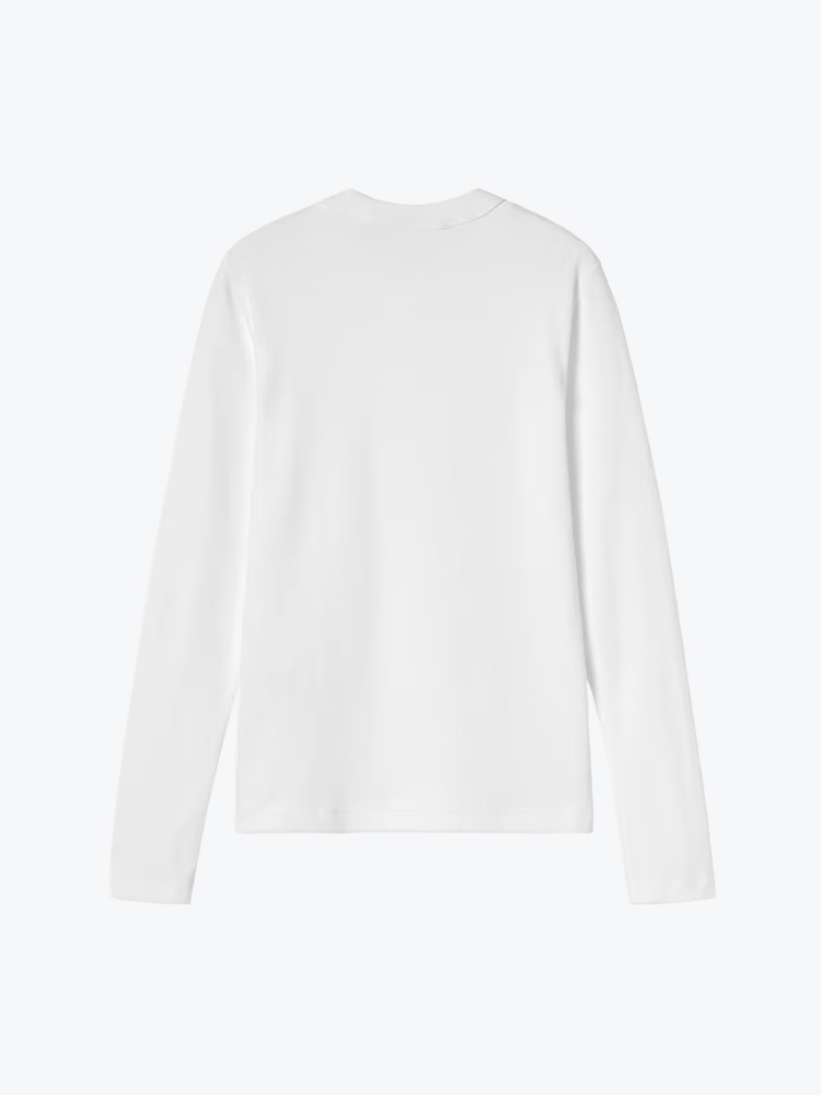 Carhartt WIP Carhartt WIP - W' L/S Philipa T-Shirt White - T-Shirts - Dames Wit T-Shirts