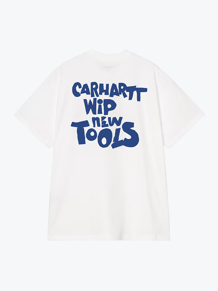 Carhartt WIP Carhartt WIP - S/S Cutout T-Shirt White - T-Shirts - Heren Wit T-Shirts