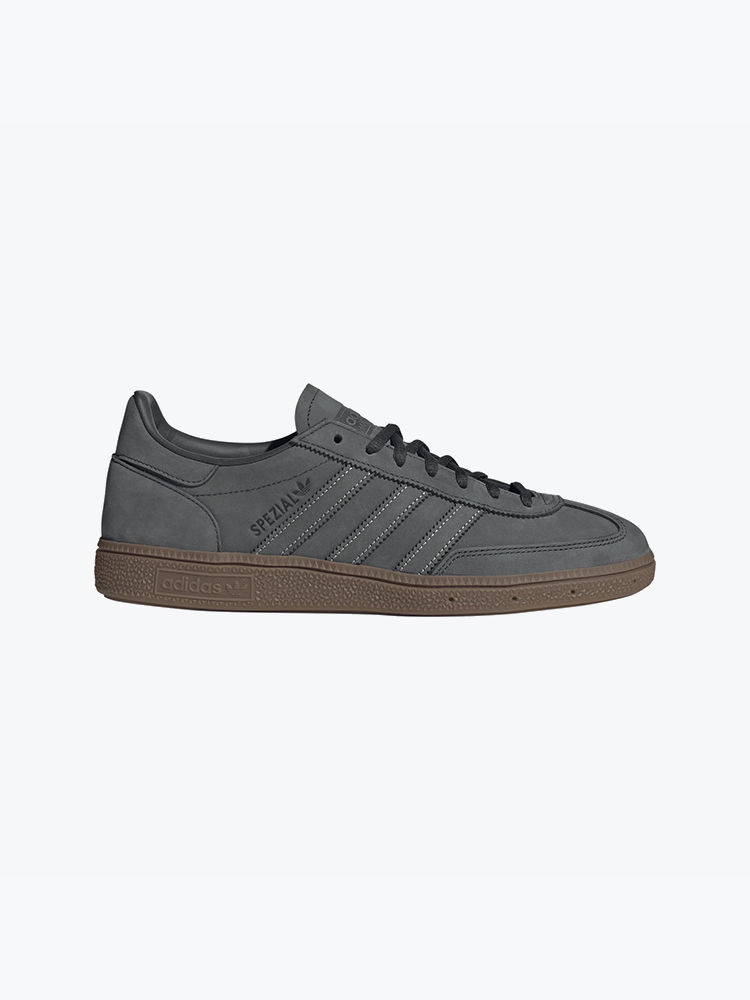 Adidas Adidas - Handball Spezial Carbon/Carbon/Gum5 Black - Schoenen - Unisex Zwart Schoenen