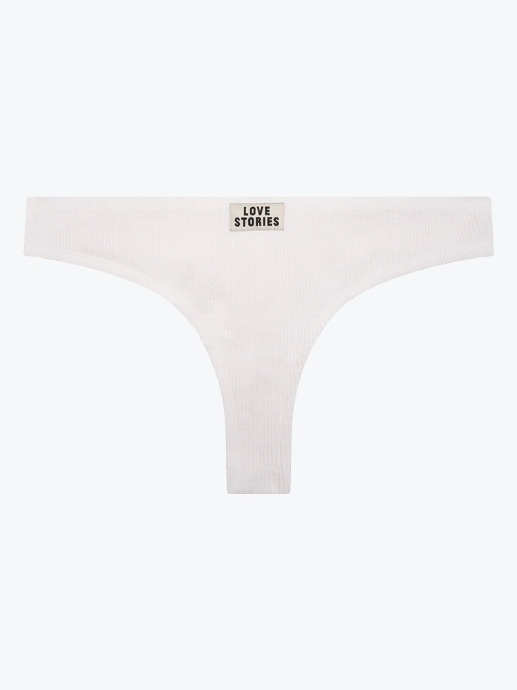 Love Stories Love Stories - Lima White - Onderbroeken - Unisex Wit Onderbroeken