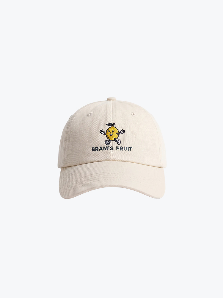 Bram's Fruit Bram's Fruit - Lemon Cap Beige - Petten - Heren Bruin Petten