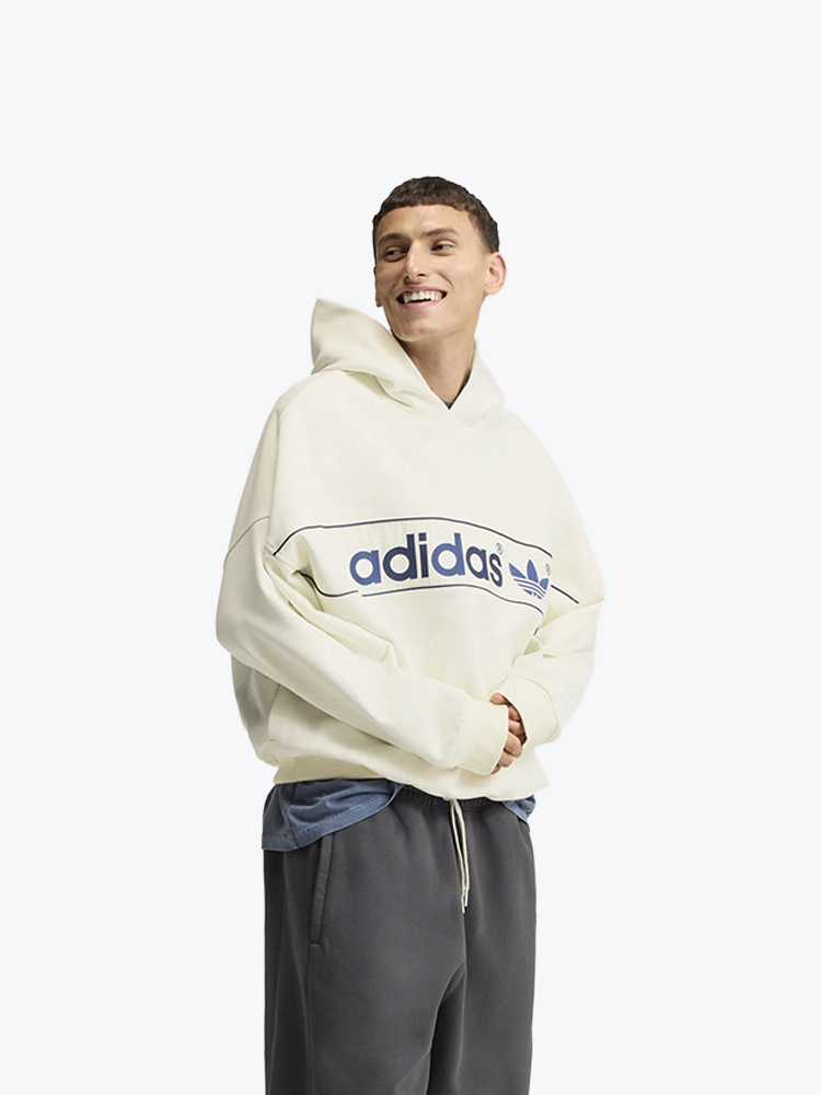 Adidas Adidas - Adicolor NY Hoodie Off White - Truien - Heren Wit Truien