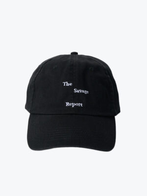 The Savage Report - Tsr Wave Logo Cap Black - Petten - Heren