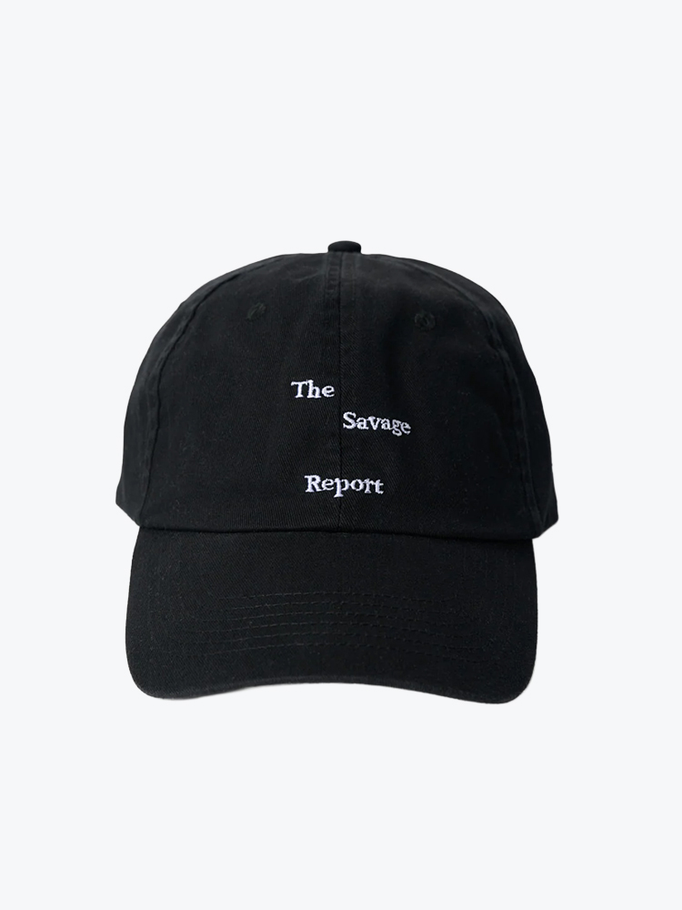 The Savage Report The Savage Report - Tsr Wave Logo Cap Black - Petten - Heren Zwart Petten