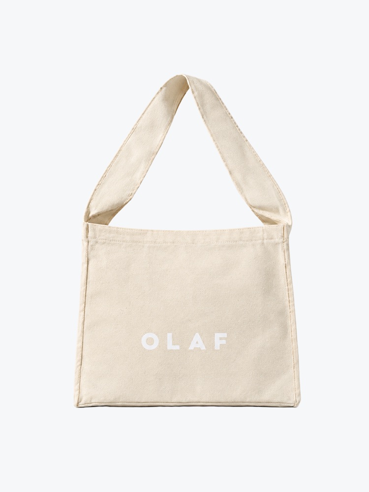 OLAF Olaf - Crossbody Tote Bag Off White - Tassen - Heren Wit Tassen