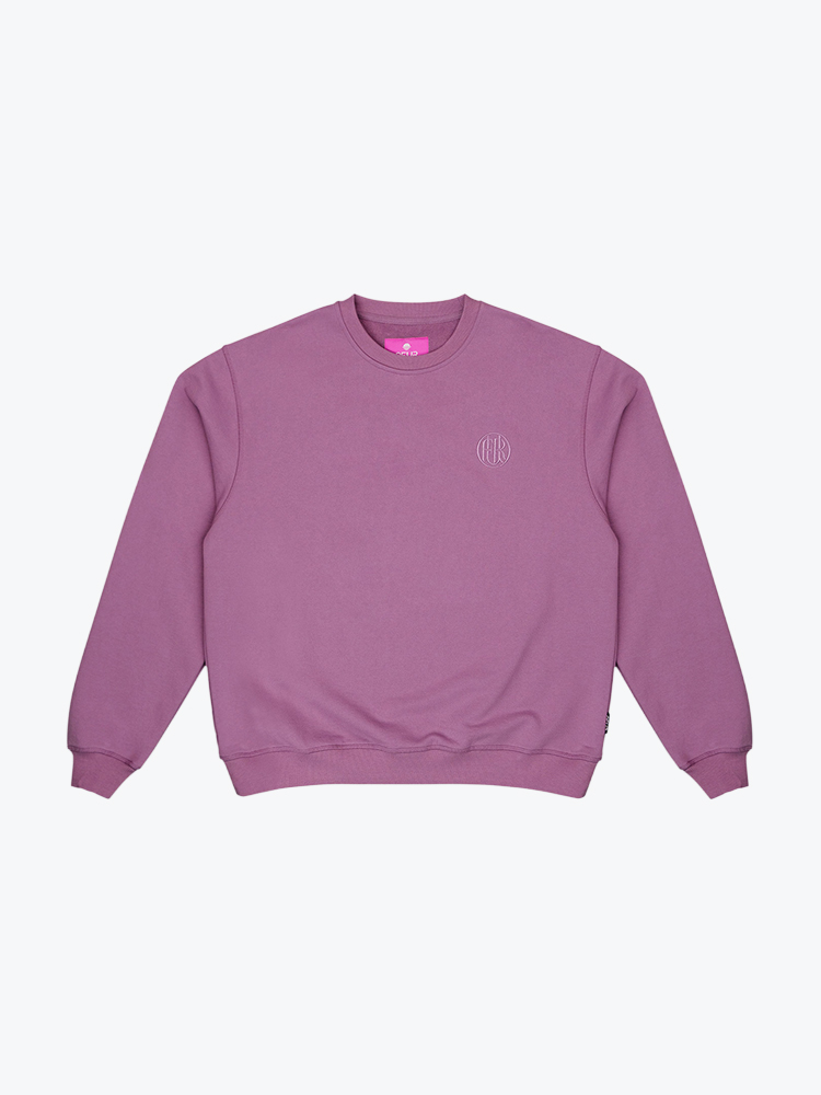 Ofur Ofur - Hidden With Monogram Crewneck Dusty Rose - Truien - Heren Roze Truien