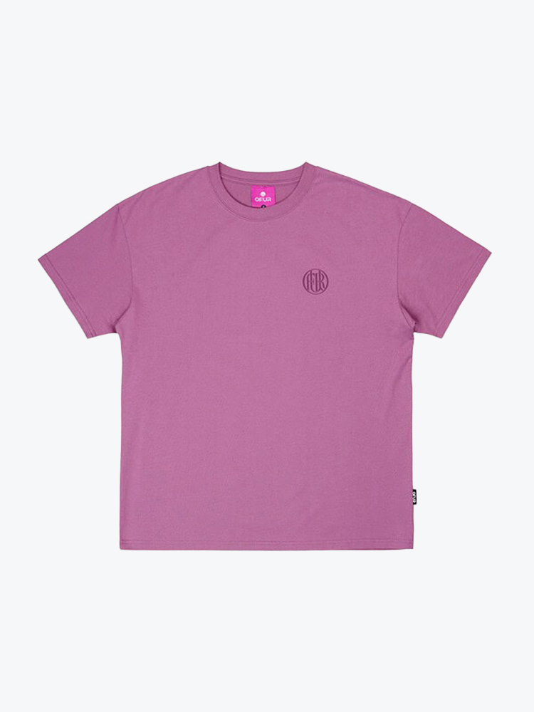 Ofur Ofur -  Hidden With Monogram T-shirt Dusty Rose - T-Shirts - Heren Roze T-Shirts