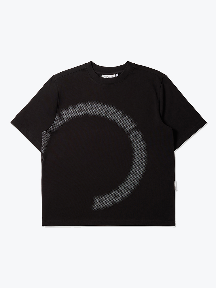 Purple Mountain Observatory Purple Mountain Observatory - Orbital SS Tee Black - T-Shirts - Heren Zwart T-Shirts