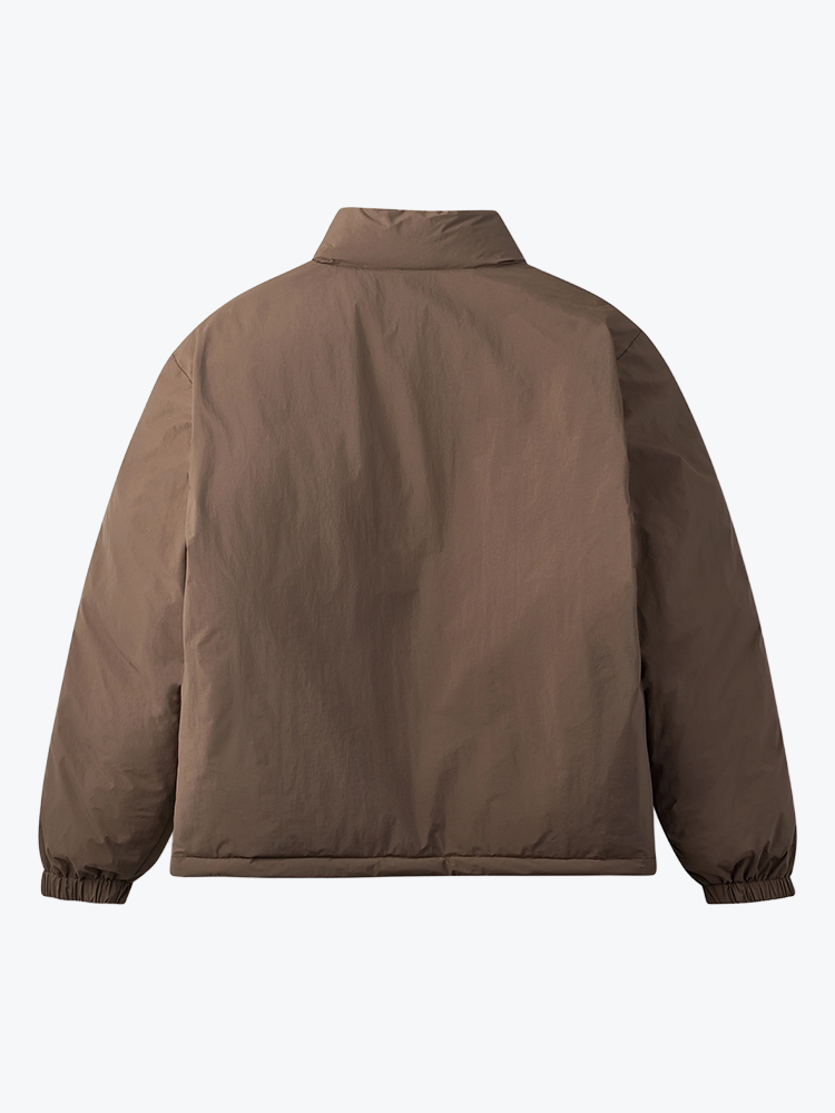Foret Foret - Polar Puffer Jacket Wood - Jassen - Heren Bruin Jassen