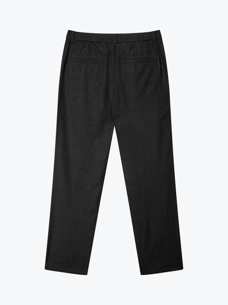 Samsoe Samsoe Samsoe Samsoe - Sabertil Trousers 15860 Black Mel. - Broeken - Heren Zwart Broeken