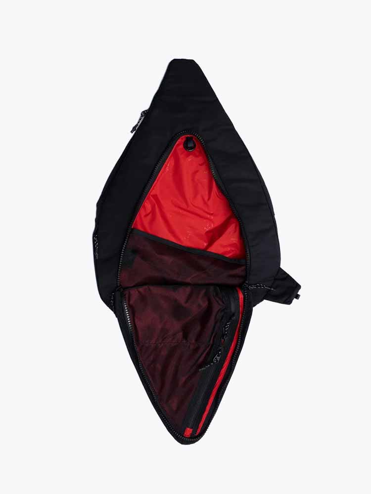 Topologie Topologie - Sling messenger Large Black - Tassen - Unisex Zwart Tassen