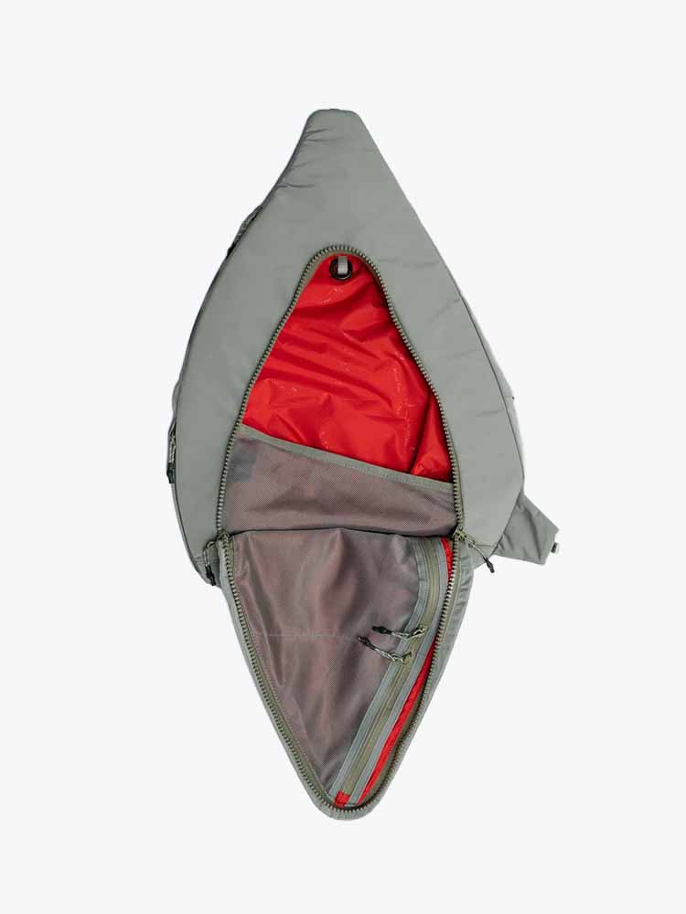 Topologie Topologie - Sling messenger Large Moss - Tassen - Unisex Groen Tassen