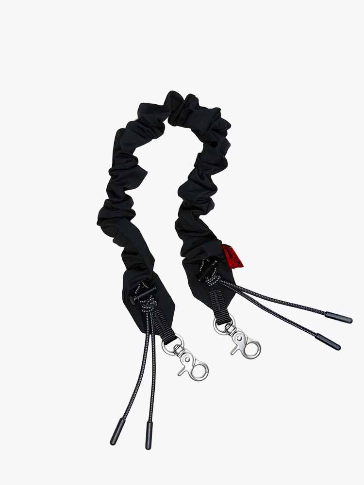 Topologie Topologie - Bungee Wrist Strap Black Black - Goodies - Unisex Zwart Goodies