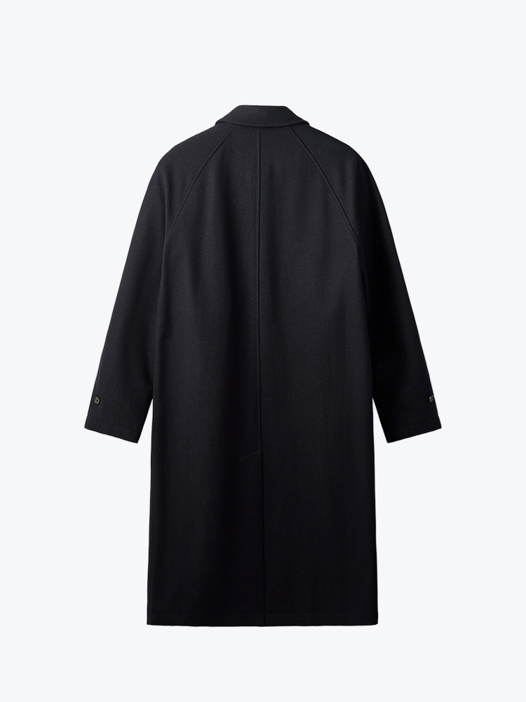 Foret Foret - Pine Wool Coat Navy - Jassen - Heren Blauw Jassen